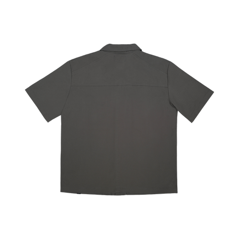Twill Short Sleeve Shacket