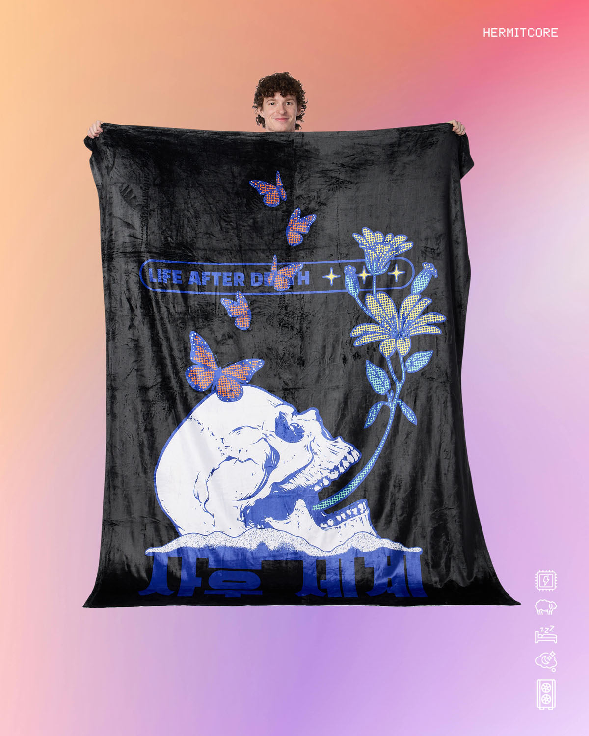 HC© LIFE AFTER DEATH THROW BLANKET