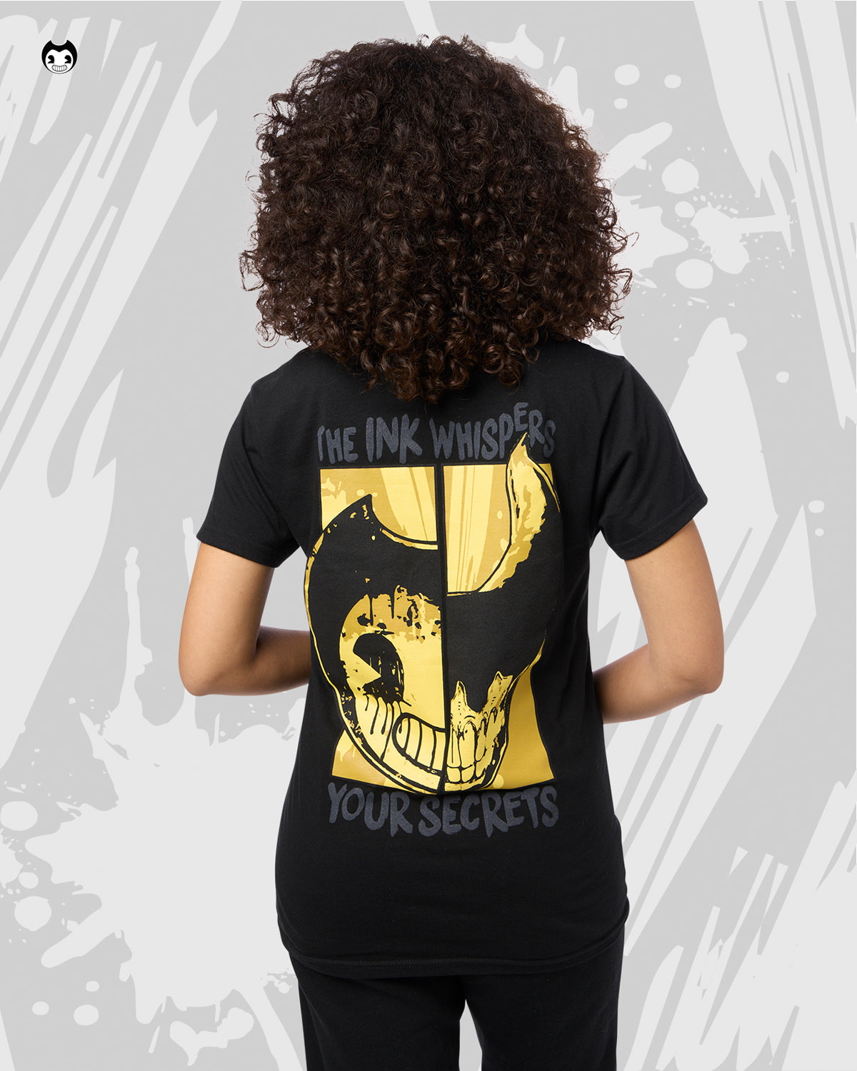 INK MONSTER TEE BLK