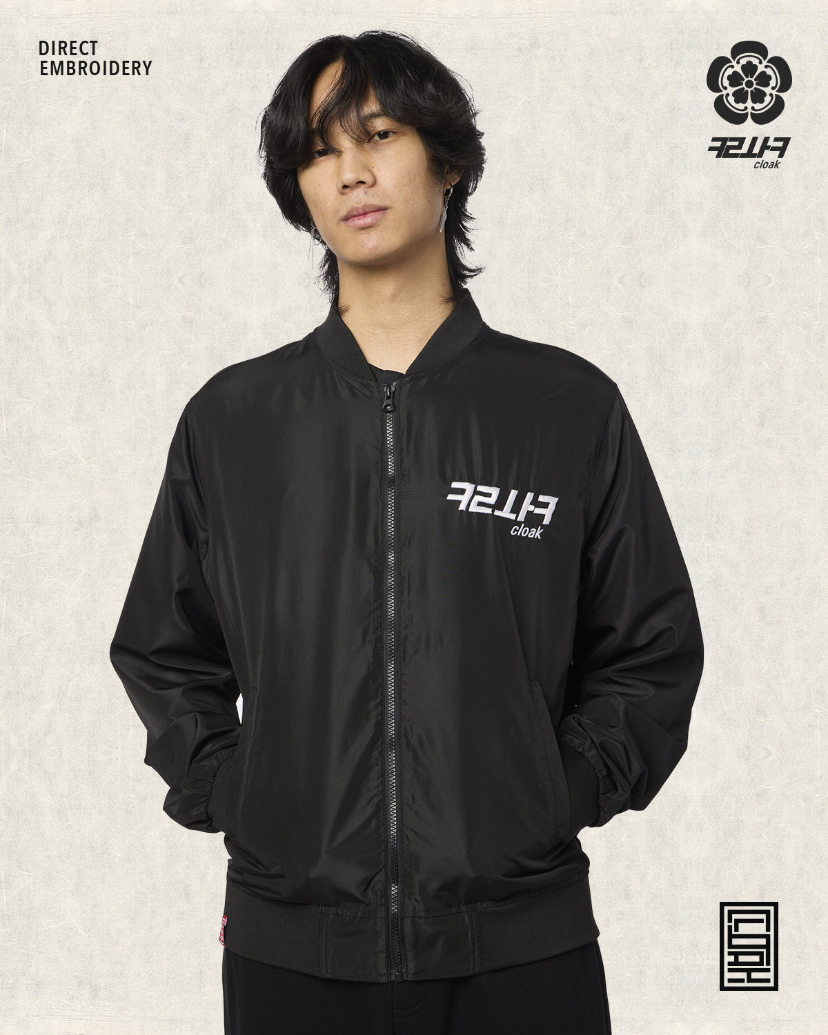 CHUSEOK II BOMBER JACKET BLACK