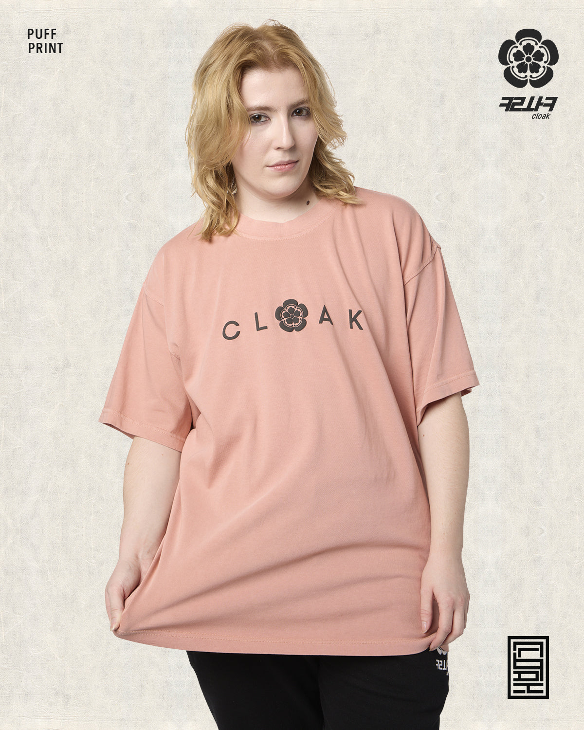 CHUSEOK II FLORA TEE SALMON