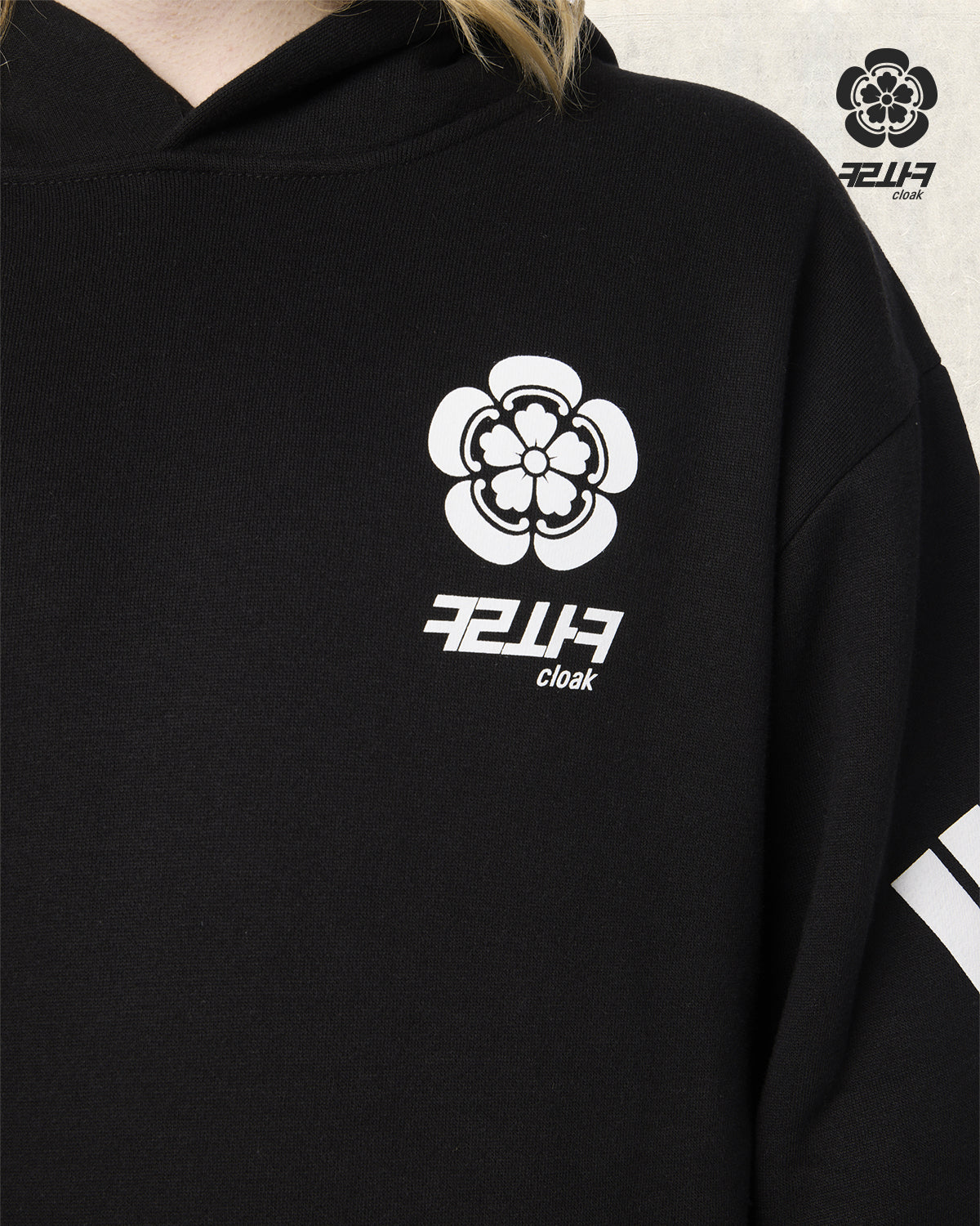 CHUSEOK II RELAXED HOODIE BLACK