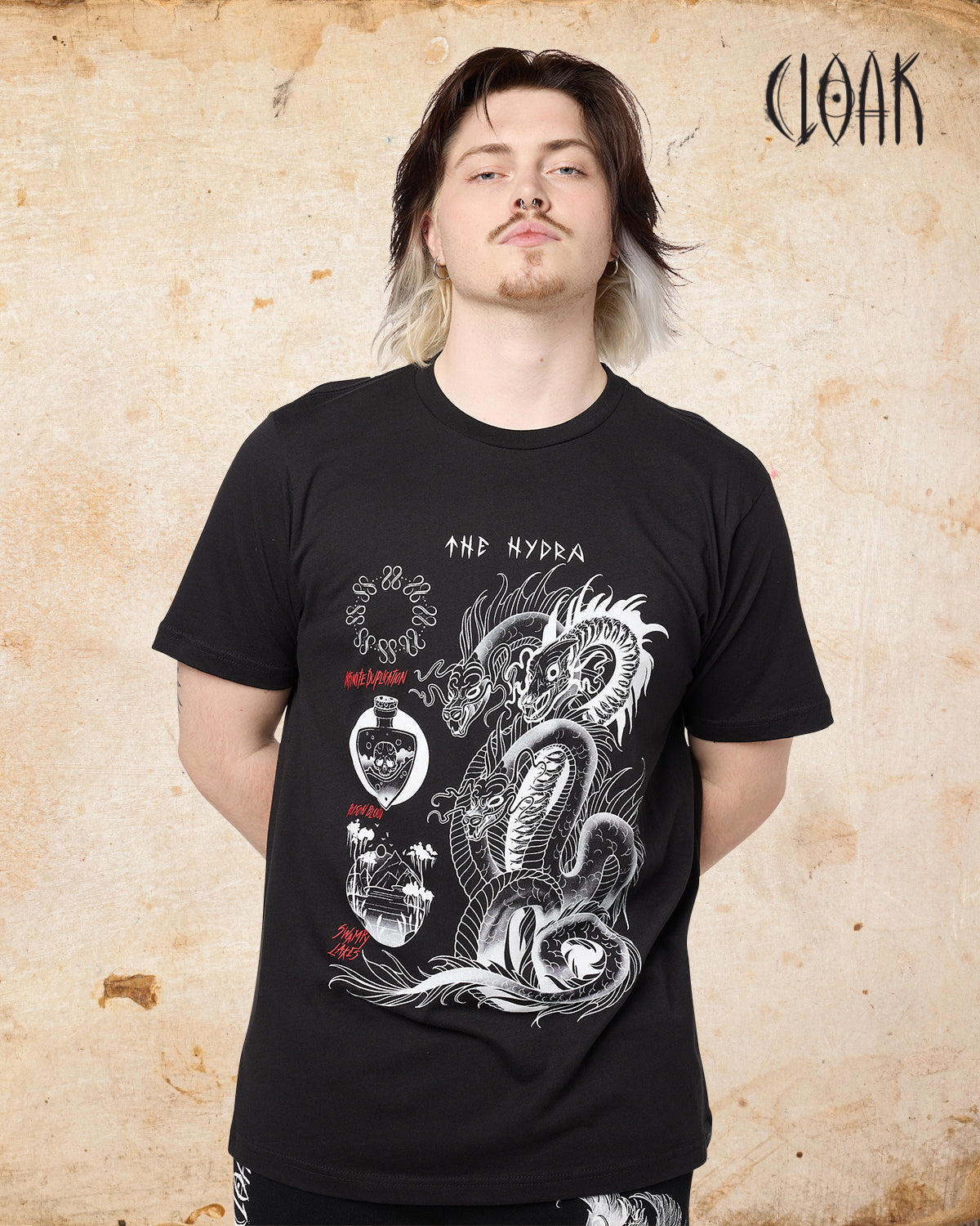 HYDRA TEE BLK