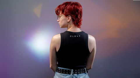 Prism Hearts Cropped Tank