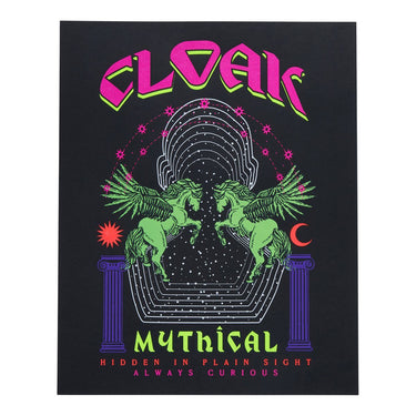 MYT MYTHICAL BLACK LIGHT POSTERS BLACK Poster MYT MYTHICAL 