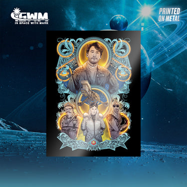 ISWM 2 COSMONAUTS METAL POSTER Accessories ISWM2 