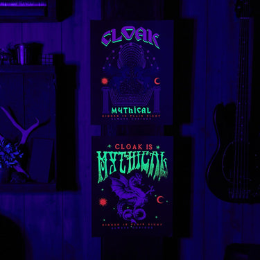 MYT MYTHICAL BLACK LIGHT POSTERS BLACK Poster MYT MYTHICAL 